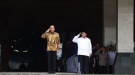 peresmian gedung graha utama Akademi Militer (Akmil) di Kabupaten Magelang, Jawa Tengah. (Dok. Tim Media Prabowo)
