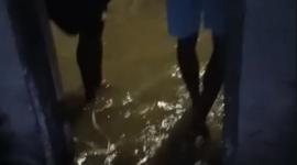 Banjir setinggi 40 hingga 80 cm melanda wilayah Kabupaten Halmahera Selatan. (Dok. BNPB)