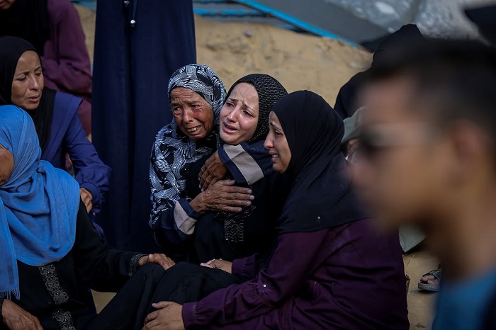 Lebih dari 700 warga Palestina tewas, mayoritas anak-anak. (Instagram.com @said.m.jaras)